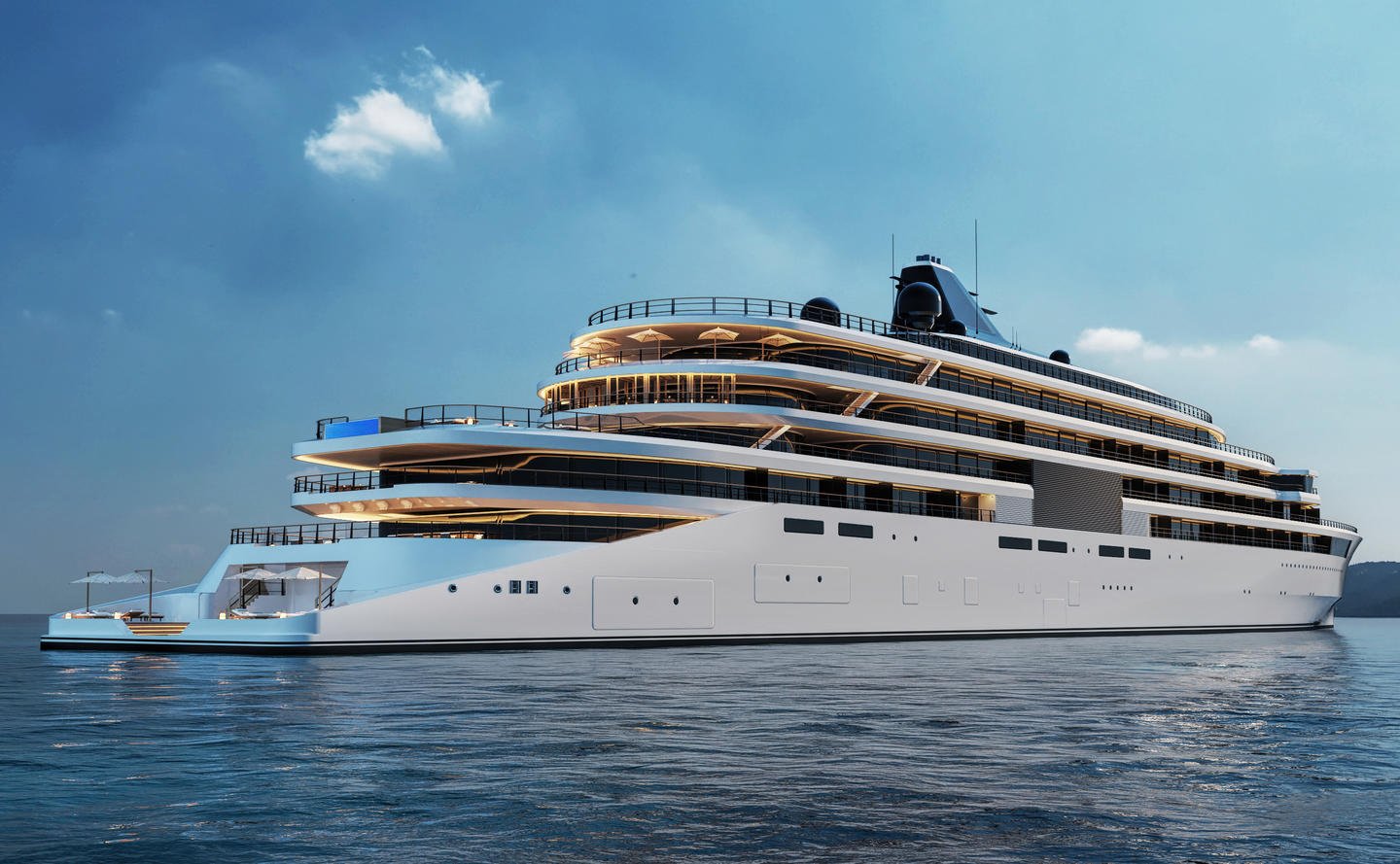 T. Mariotti and Neptune have signed a contract to launch ‘Project Sama’, the first vessel for the Aman Luxury Brand (Image at LateCruiseNews.com - January 2023)